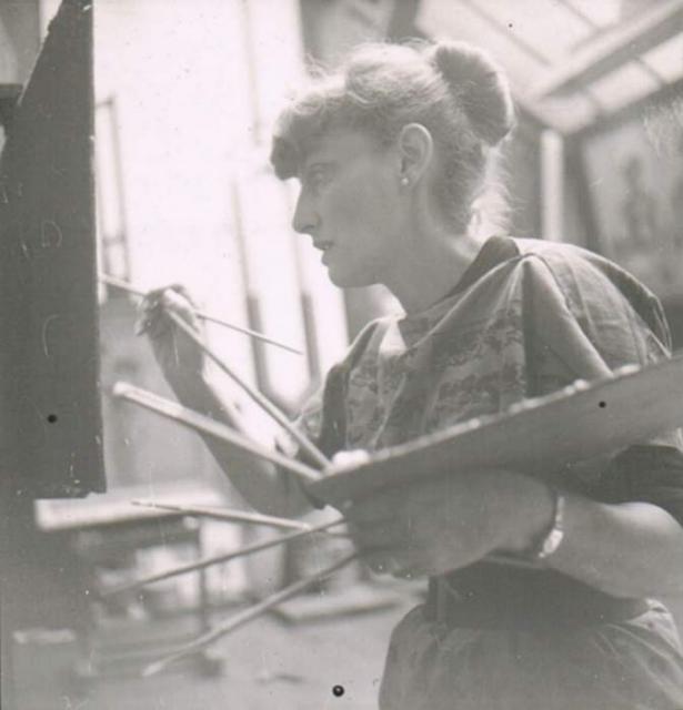 W studiu na St. John's Wood, Londyn ok. 1953