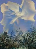 "Papierowa chmura", 1975<br>olej, płótno<br>125 x 91 cm<br>(Wł. prywatna) 