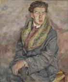 „Portret Dody Conrada, śpiewaka polskiego pochodzenia”, ok. 1926<br>olej na płótnie<br>108,5 x 90 cm