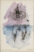 "Sylweta", Paryż-Nicea 1964-1965<br>akwarela, tusz<br>47,8 x 31,4 cm