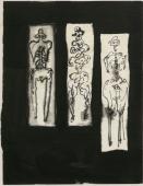Bez tytułu, Nicea 1965<br>tusz<br>31,5 x 24 cm