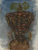 "Sylweta", Nicea 1965<br>akwarela, gwasz, tusz<br>64 x 49,6 cm