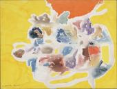 Bez tytułu, Nicea 1966<br>akwarela, gwasz<br>50 x 65 cm