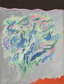 "Paysage", Nicea 1967<br>akwarela, gwasz, tusz<br>65 x 50 cm