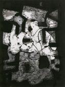 Bez tytułu, Nicea 1973<br>akwarela, tusz<br>31,9 x 24,1 cm