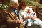 Z żoną Marylą i synem Adamem, 30 kwietnia 1983