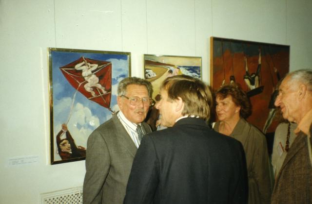 Wystawa „Jesteśmy” w warszawskiej Zachęcie, 1991